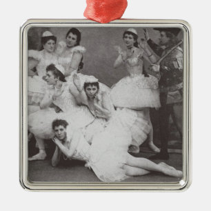 Swan Lake, Mariinsky Theater, 1895 (foto) Metalen Ornament