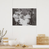 Swan Lake, Mariinsky Theater, 1895 (foto) Poster (Keuken)