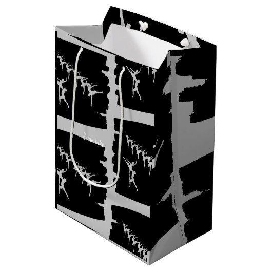 Swan Lake Medium Cadeauzakje (Voorkant Gekanteld)