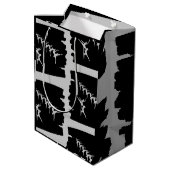 Swan Lake Medium Cadeauzakje (Achterkant Gekanteld)