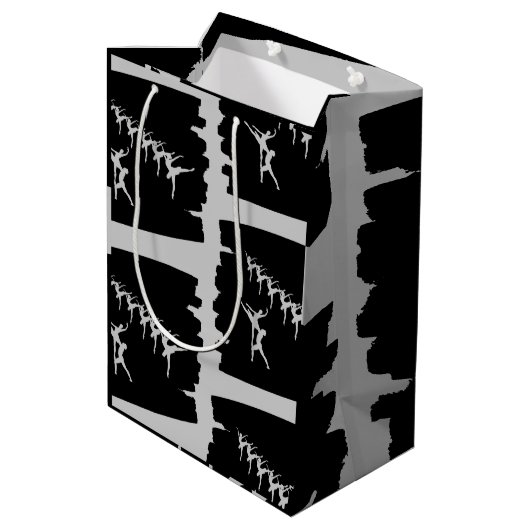 Swan Lake Medium Cadeauzakje (Achterkant Gekanteld)