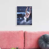 Swan Lake - Odette and Swans Canvas Afdruk (Insitu (Woonkamer))