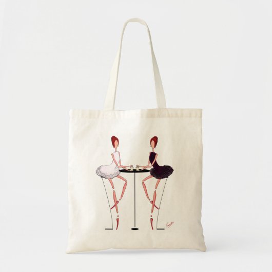 Swan Lake Odette Odile Ballet CTC Bag Tote Bag (Voorkant)