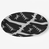 Swan Lake Papieren Bordje (Gekanteld)