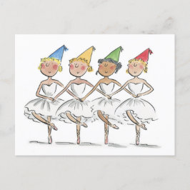 Swan Lake Party Briefkaart