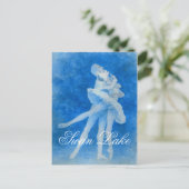 Swan Lake Pas de Deux Briefkaart (Staand voorkant)