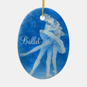 Swan Lake Pas de Deux Ornament
