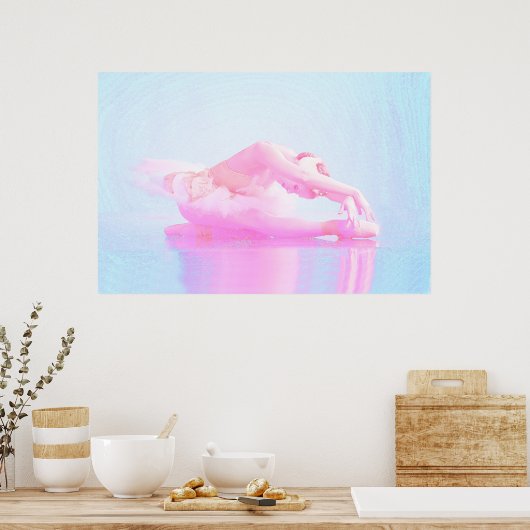 Swan Lake Poster (Keuken)