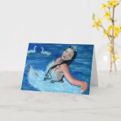 Swan Lake Princess Kaart (Gele Bloem)