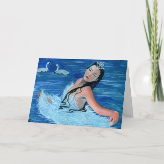 Swan Lake Princess Kaart (Voorkant)