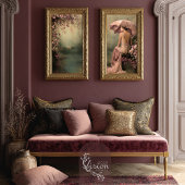 Swan Lake Romance, Portrait, Bird & Floral Muurkunst Sets