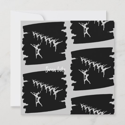 Swan Lake Save The Date (Voorkant)