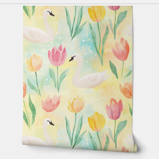 Swan Lake Serenade Behang