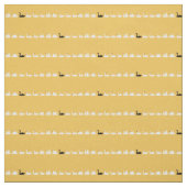 Swan Lake Small Swans Fabric Stof (Swatch)