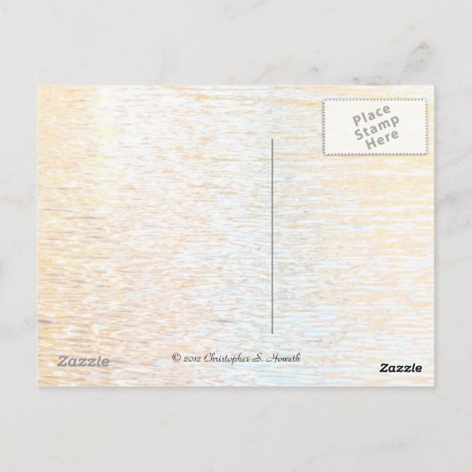 Swan Lake, Sumter SC Briefkaart (Achterkant)