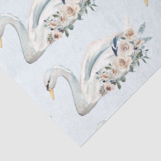 Swan Lake Tissuepapier (Detail)
