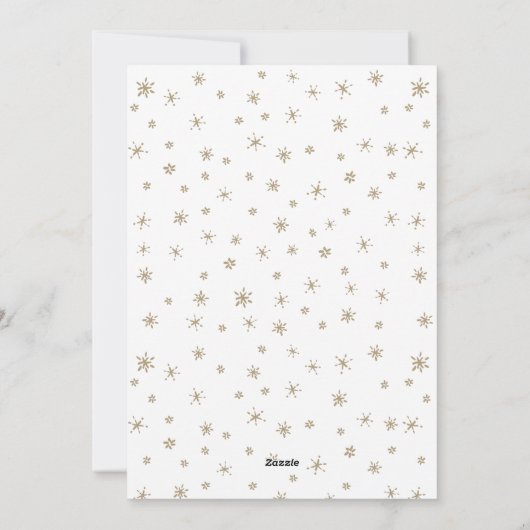 Swan Let Heaven & Natuur Sing Feestdagenkaart (Achterkant)