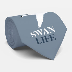 Swan Life, Elegant Swan Stropdas