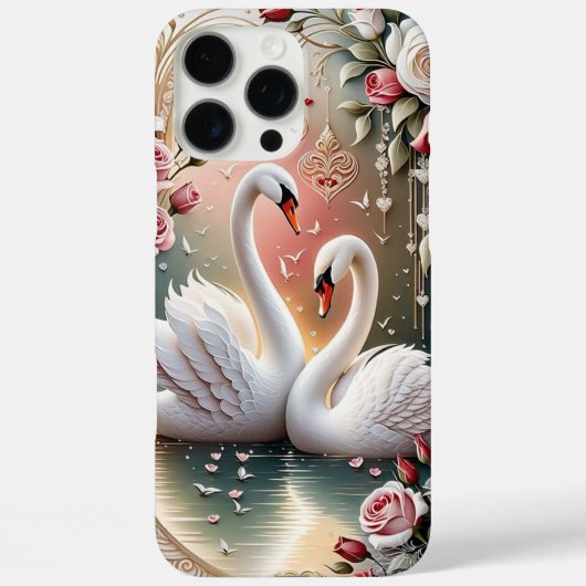 Swan Love Case-Mate iPhone Case (Achterkant)