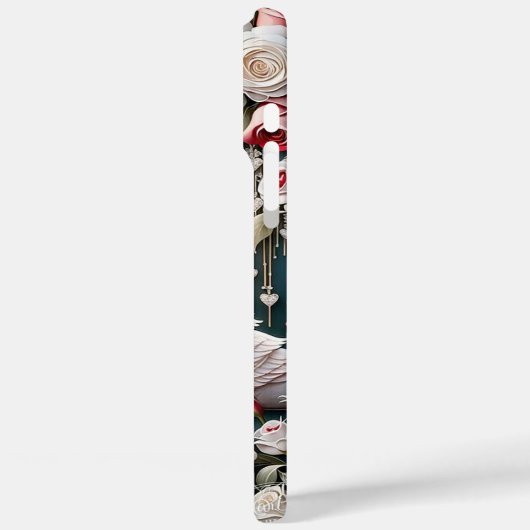 Swan Love Case-Mate iPhone Case (Achterkant / Links)