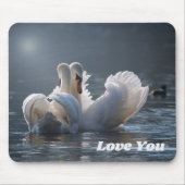 Swan-Love- Muismat (Voorkant)