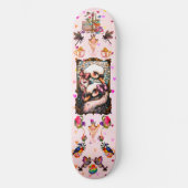 Swan lovers persoonlijk skateboard (Voorkant)