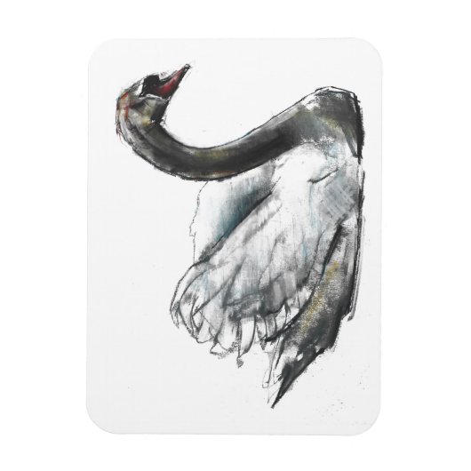 Swan Magneet (Verticaal)