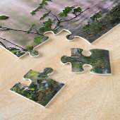 Swan met Wings Spread Legpuzzel (Zijkant)