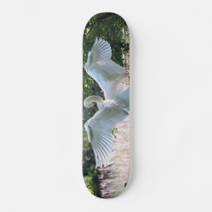 Swan met Wings Spread Persoonlijk Skateboard
