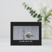 Swan Motivatie Gifts Briefkaart (Staand voorkant)
