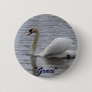 Swan Motivatie Gifts Ronde Button 5,7 Cm