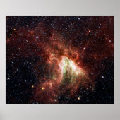Swan Nebula Poster (Voorkant)