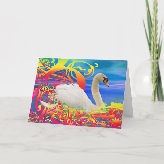 Swan Nest Kaart (Voorkant)