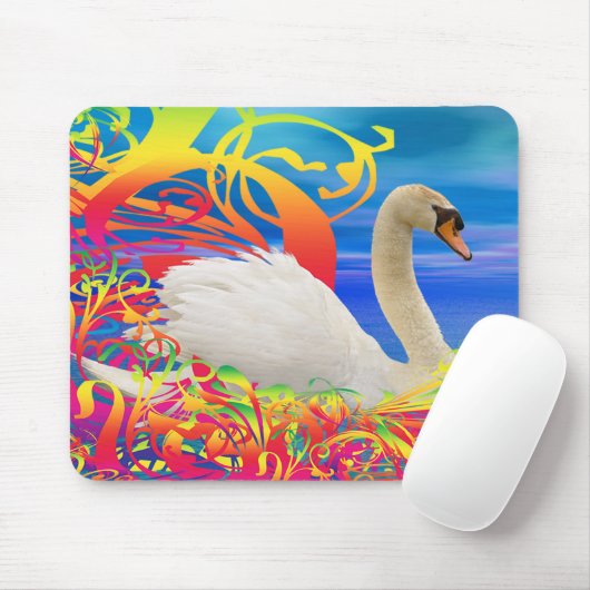 Swan Nest Mouse Mat Muismat (Met muis)