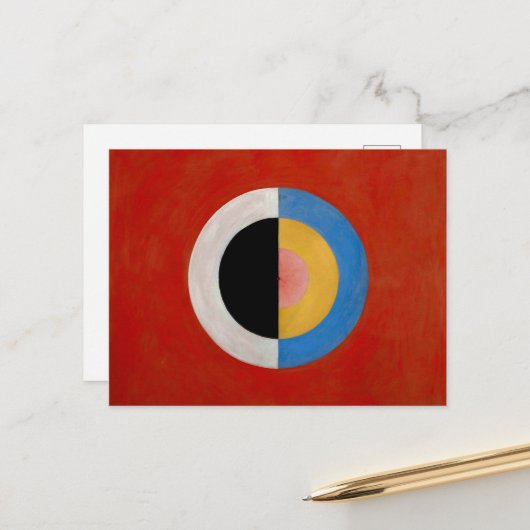 Swan nr. 17 briefkaart (Voorkant / Achterkant in situ)