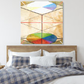 Swan nr. 23 | Hilma af Klint | Canvas Afdruk (Insitu (Slaapkamer))