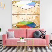 Swan nr. 23 | Hilma af Klint | Canvas Afdruk (Insitu (Woonkamer))