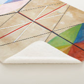 Swan nr. 23 | Hilma af Klint | Sherpa Deken (3/4)