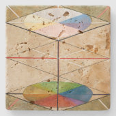 Swan nr. 23 | Hilma af Klint | Stenen Onderzetter (Voorkant)