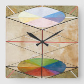 Swan nr. 23 | Hilma af Klint | Vierkante Klok (Voorkant)