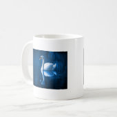 Swan op Lake Koffiemok (Voorkant links)