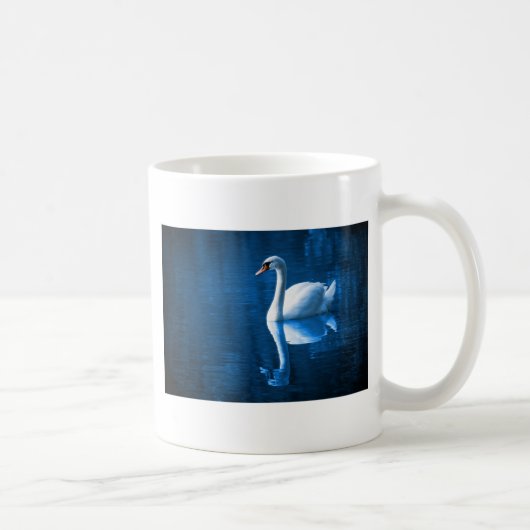 Swan op Lake Koffiemok (Rechts)