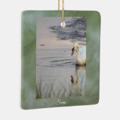 Swan Photo Ornament (Rechts)