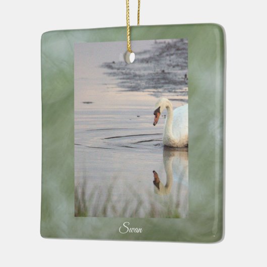 Swan Photo Ornament  (Links)