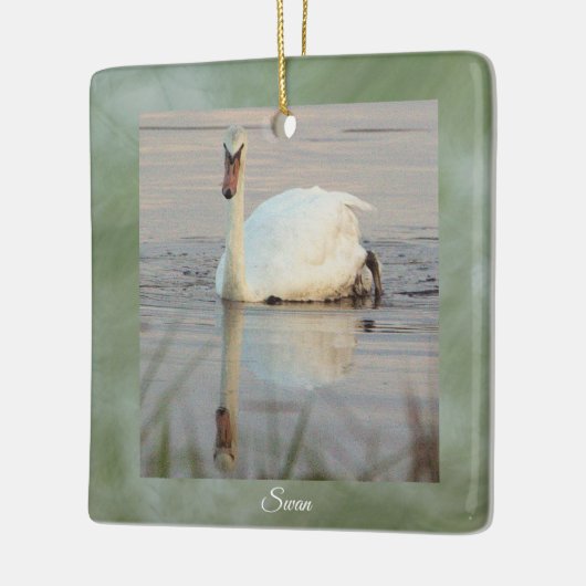 Swan Photo Ornament  (Links)