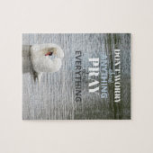 Swan Piej Jigzaag Puzzle Legpuzzel (Horizontaal)