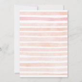 Swan Pink Elegant Princess Birthday Party Kaart (Achterkant)