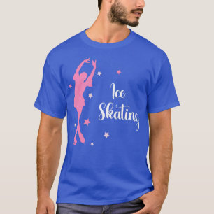 Swan Pink Lake Ice Skating Dance Figuur 2 T-shirt