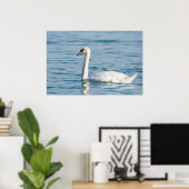 Swan Poster (Thuiskantoor)