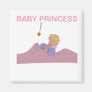 Swan Princess Baby Magnet